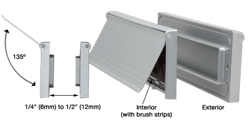 mail slots for metal doors