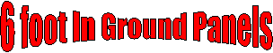 In Ground Panels